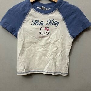 Hello Kitty Blue and White T-Shirt